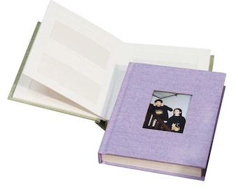 Album Photo 80 Pochettes - Pour Instax Wide, Polaroid - Format 20x15.5 Cm - Vert