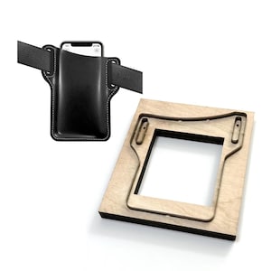DIY Leder Handy Gürteltasche Stanzform Handy Tasche Stanzform Leder Kartenhalter Handwerk Stanzwerkzeug Vatertagsgeschenk