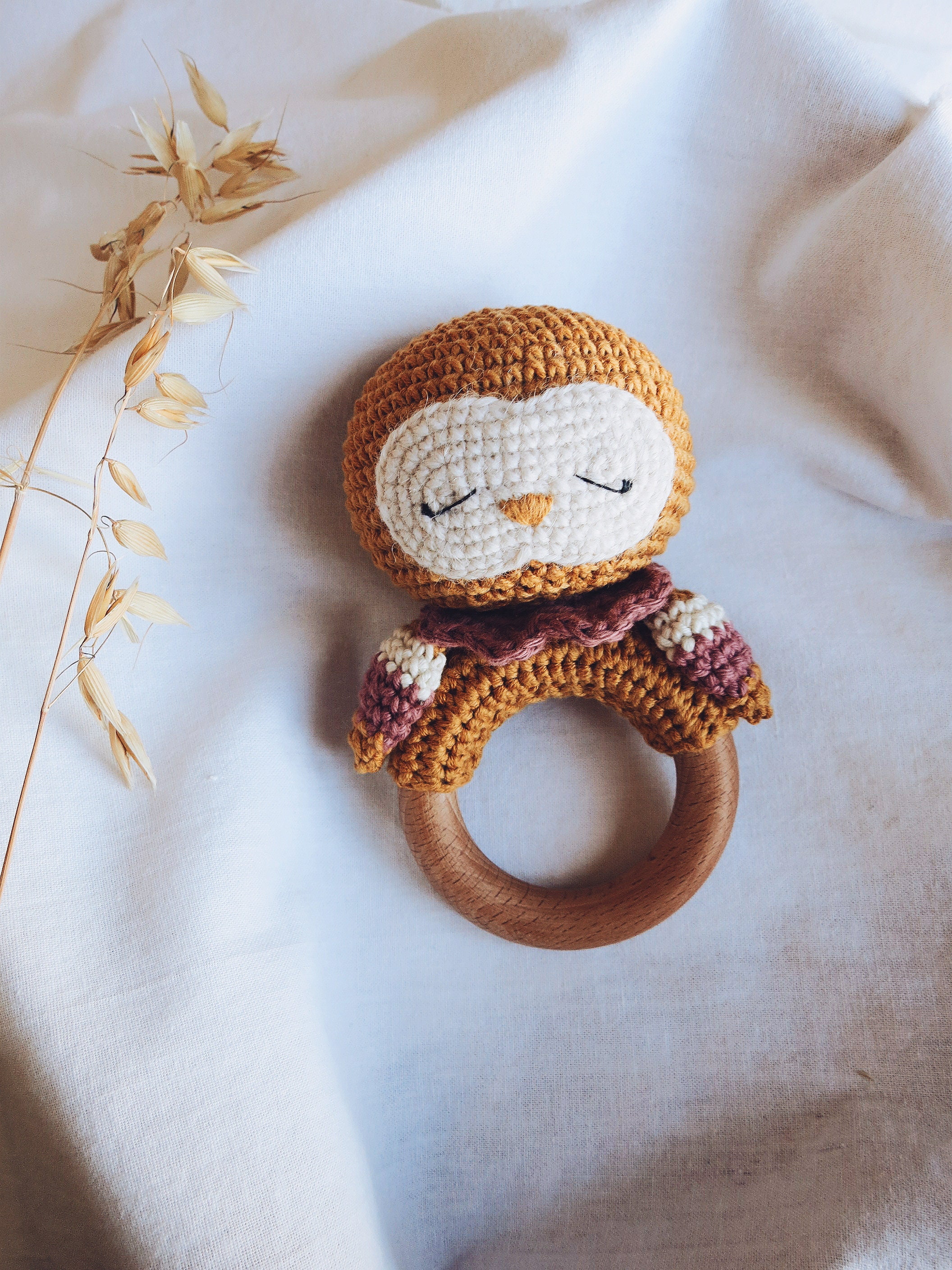 Baby rattle crochet pattern Crochet stuffed animal pattern Etsy
