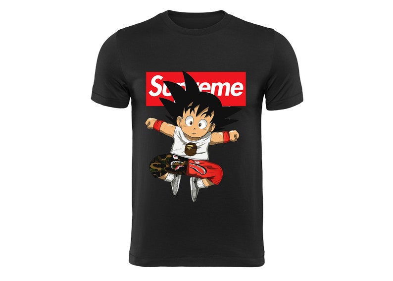 supreme goku shirt