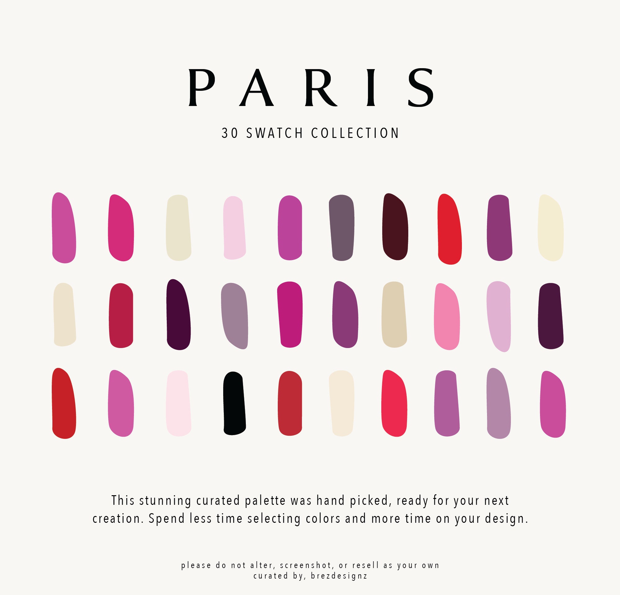5 Color Palette Bundle Discount | 150 Color Swatches | Adobe and ...