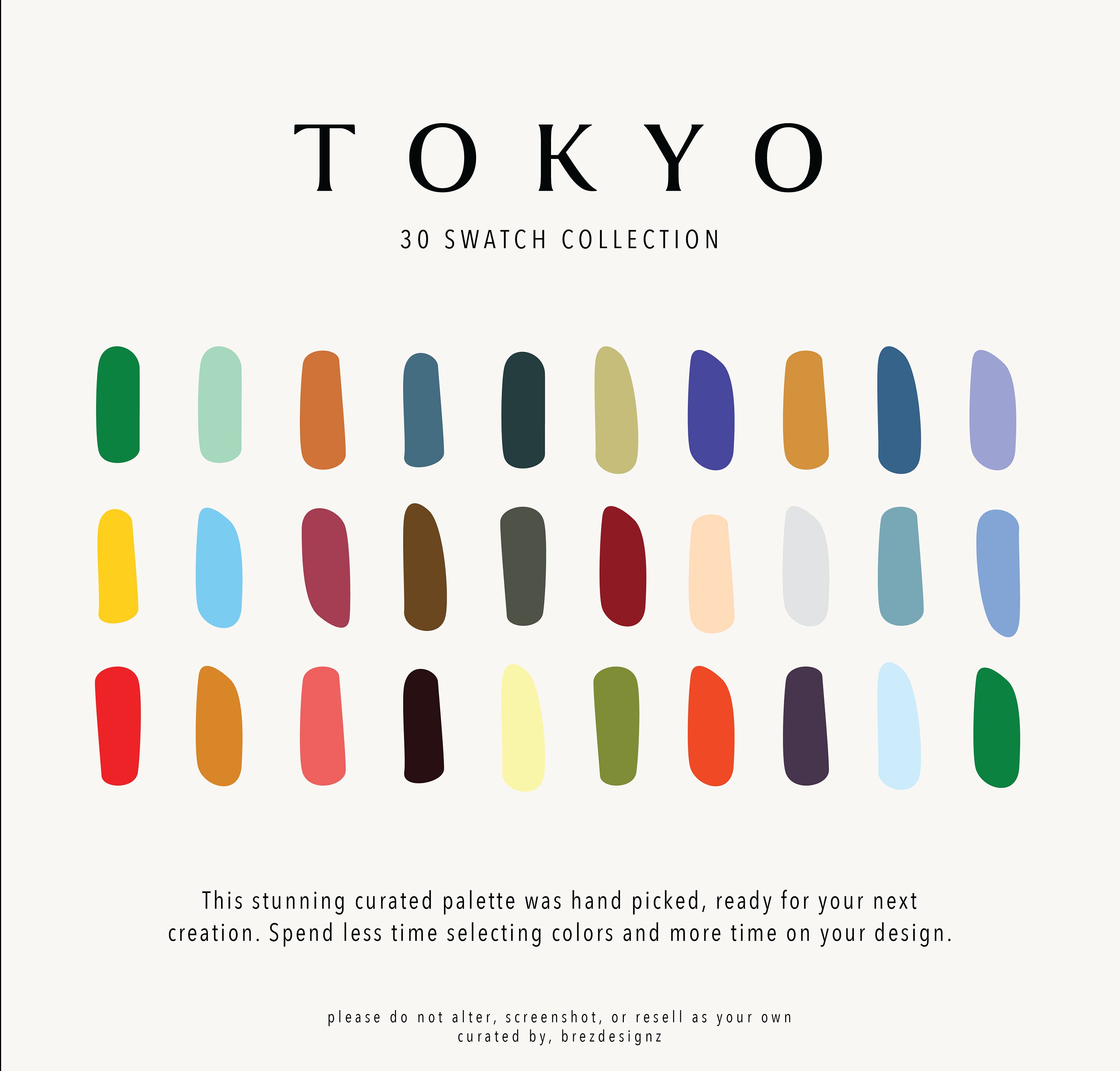 5 Color Palette Bundle Discount | 150 Color Swatches | Adobe and ...