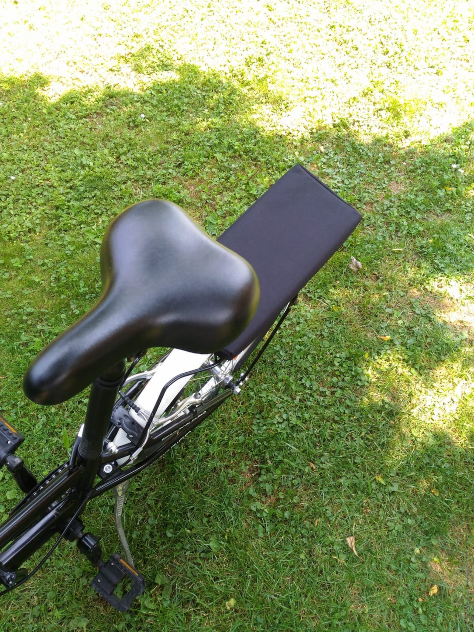 Cuscino Sella Bici Extra Largo E Ammortizzato - Comodo E Traspirante Per MTB, City Bike E Scooter Elettrico