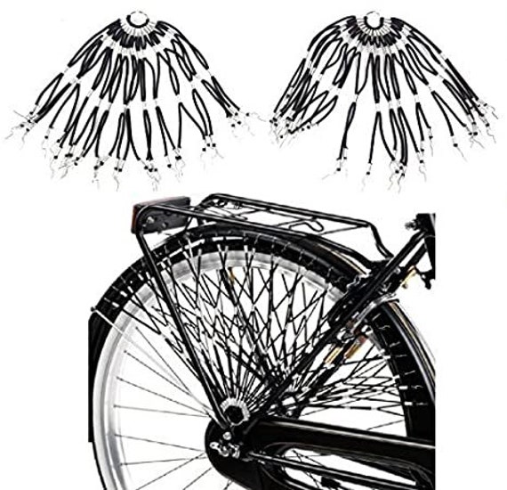 Filets De Protection Roue Arrière Vélo - Pour Siège Enfant - Évite Coincement Pieds Et Jupes - 20 à 26 Pouces - 9