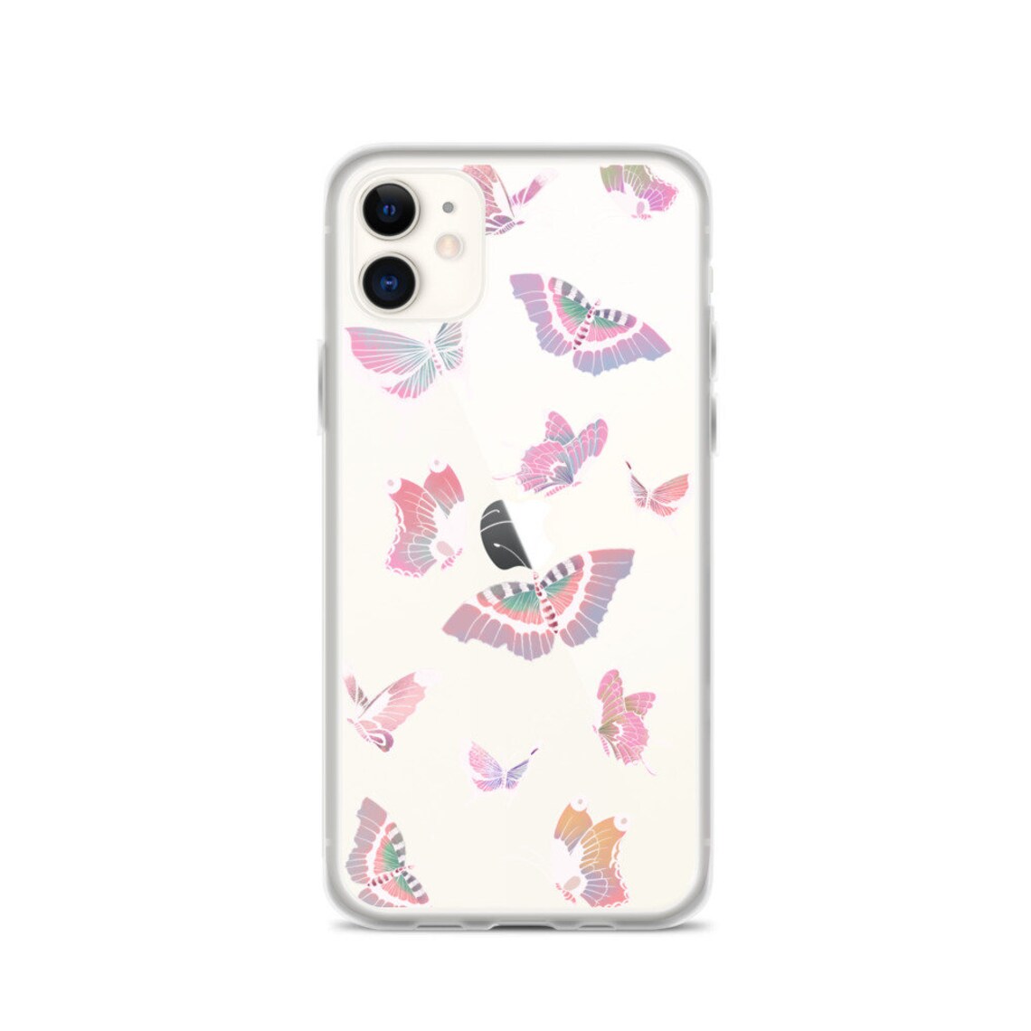 Iphone Case Pink Butterfly Etsy