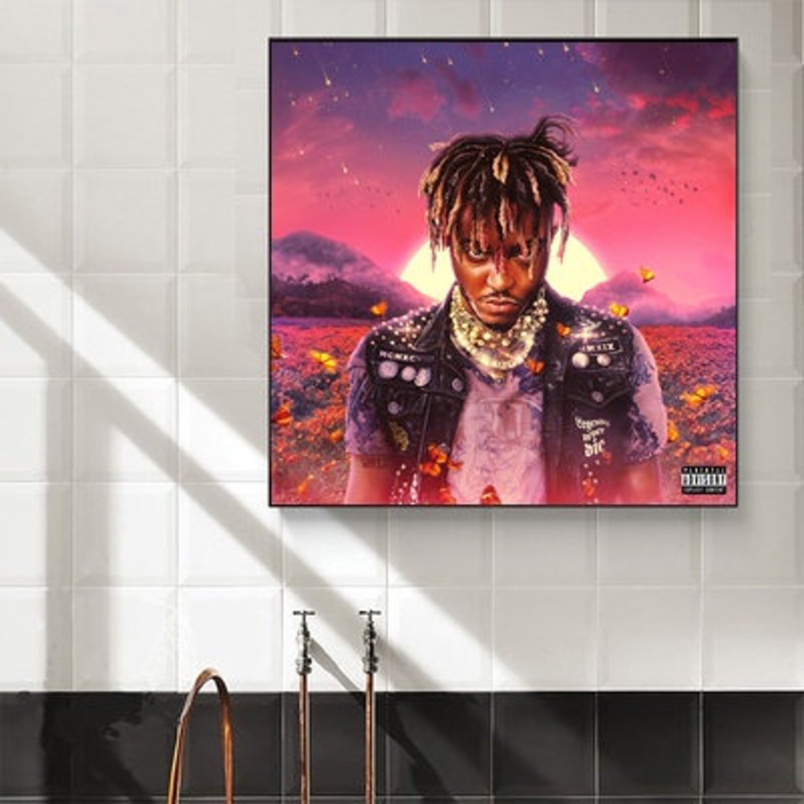Juice WRLD Legends Never Die Music Album Canvas Poster Wall | Etsy