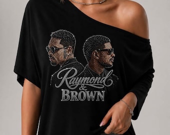 Camiseta ombro a ombro com strass