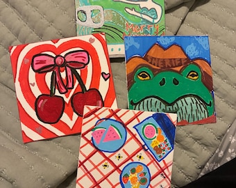 Mystery Minis by ButterflyMoPaints!