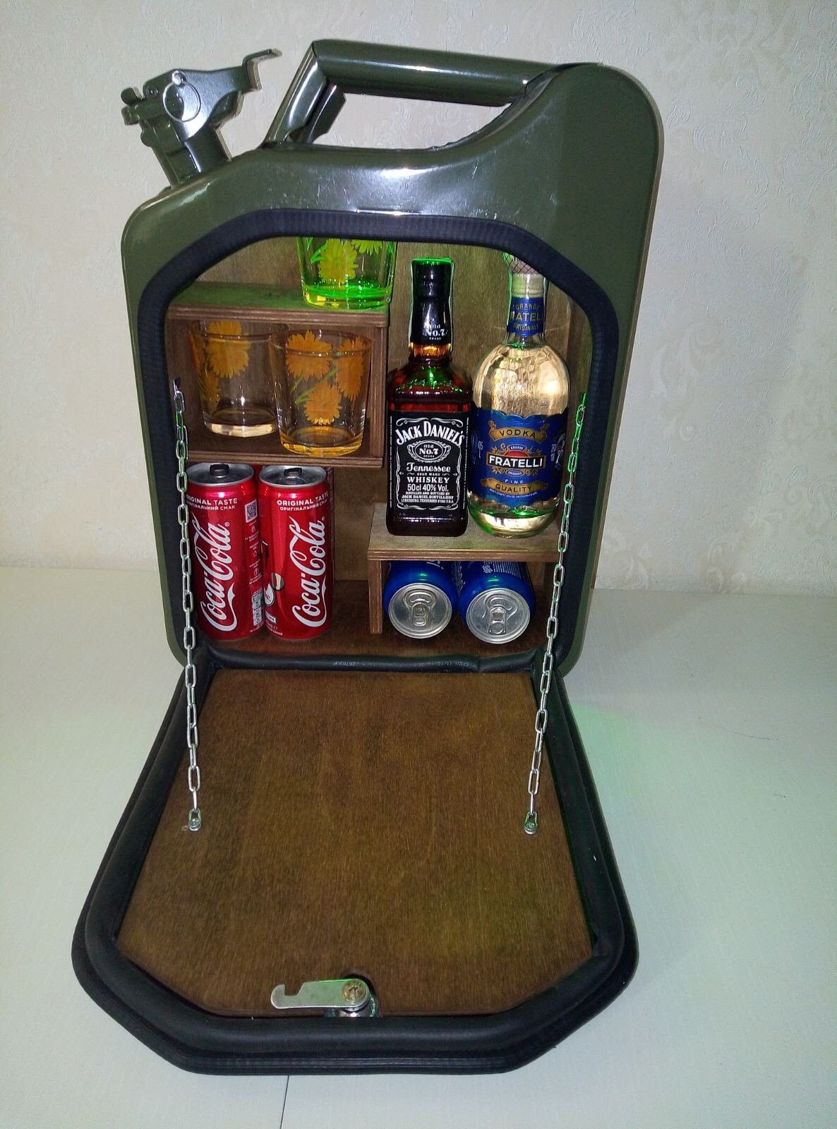 Jerry Can Bar Mini Bar Jerry Can Mini Bar Canister Mini Etsy Australia