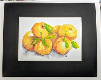 Satsuma Oranges - Art Print