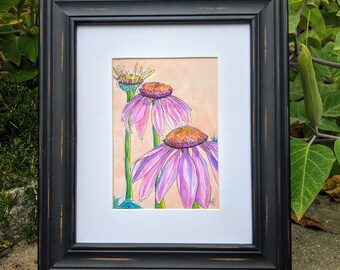 Purple Coneflower - Art Print