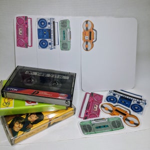 Retro Boombox Notecard Set