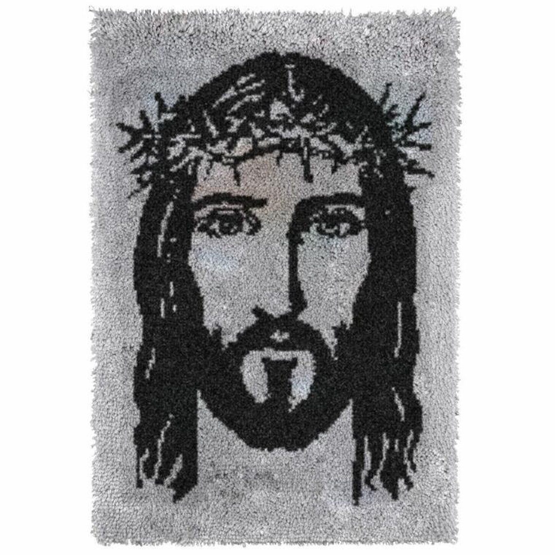 61x87cmJesusLatch Hook Kitslatch hook tool Grid Etsy