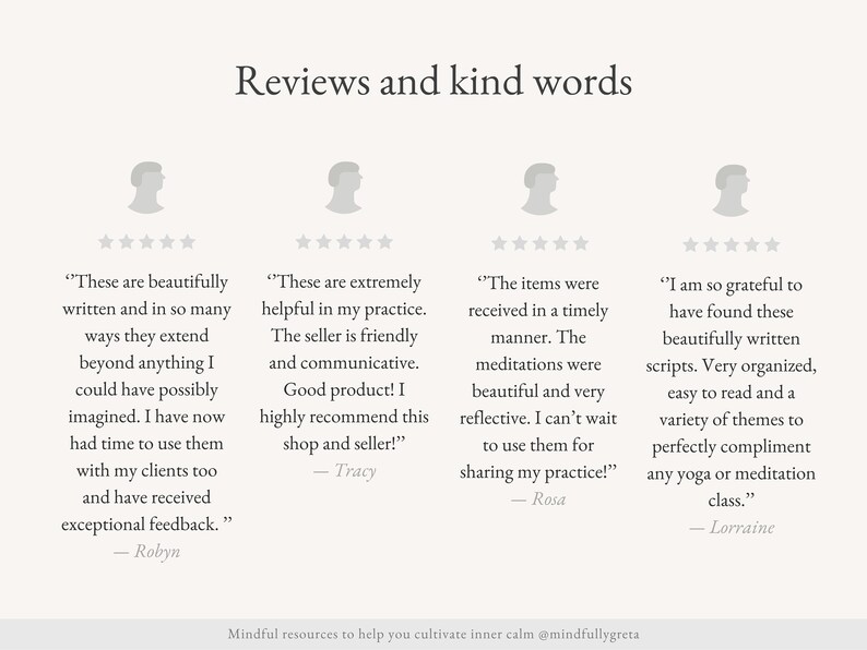 May include: Four customer reviews with five-star ratings for a product. The reviews highlight the quality, usefulness, and customer service of the product. The reviews are written in a conversational tone and include personal anecdotes.
