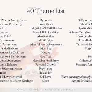 600 Guided Meditation Script Bundle Guided Meditation Script Collection Guided Meditations Bundle Meditation Guide PDF Printable image 4