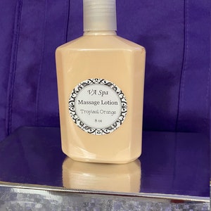 Tropical Orange Massage Lotion for the Skin