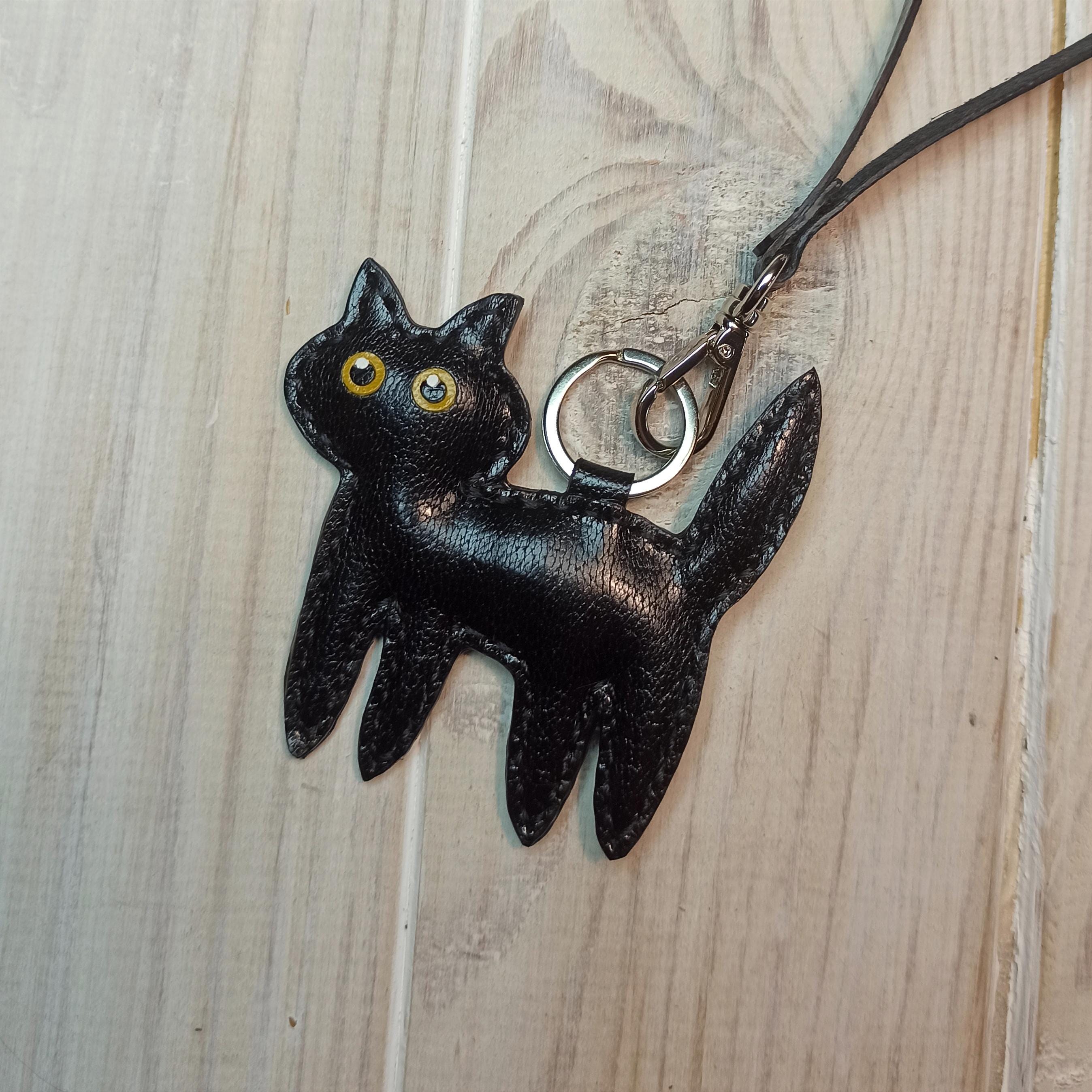 SATTCHI バッグチャーム・キーチェーン Black Cat Bag Charm Black Cat Bag Charm