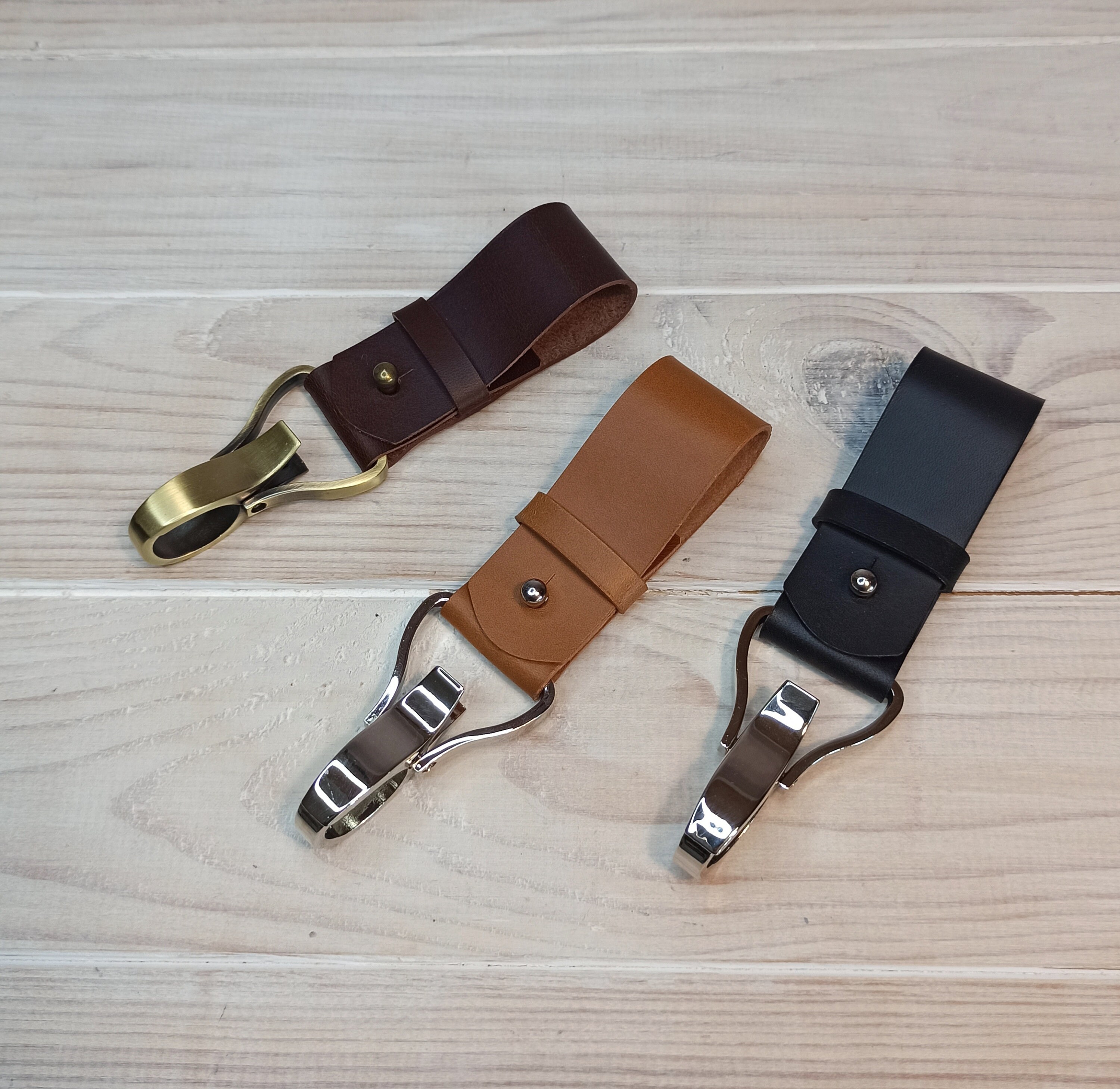 新年の贈り物 Leather Belt Key Holder - Etsy 小物