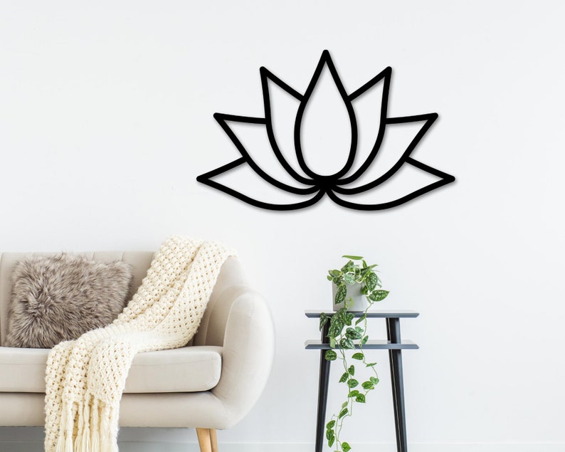 Zen Metal Sign Metal Wall Art Zen Decor Yoga Decor Etsy