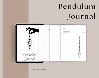 Pendulum Journal - digital and printable