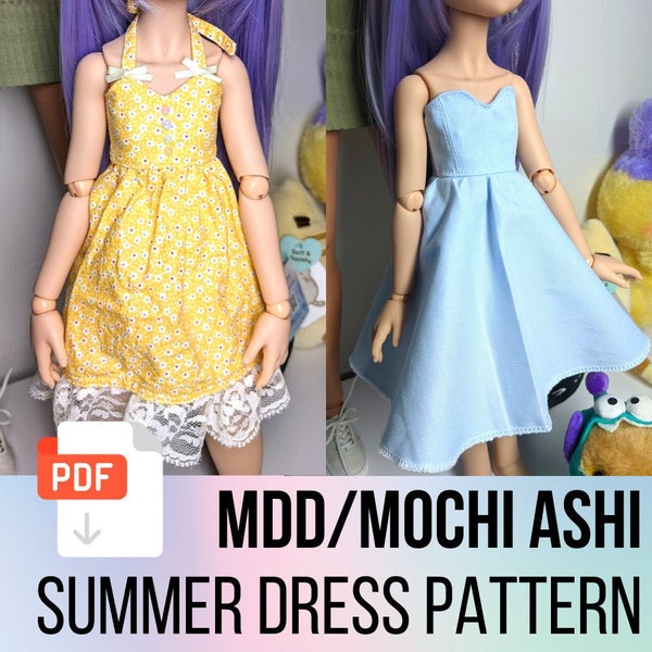 MDD/Mochi Ashi Summer Dress Pattern - 4 Variations