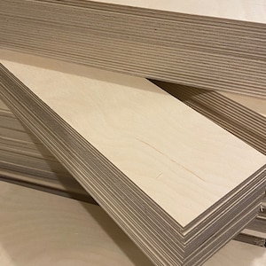 Birch plywood - 3mm - format 160x160mm - 10pcs. Botland - Robotic Shop