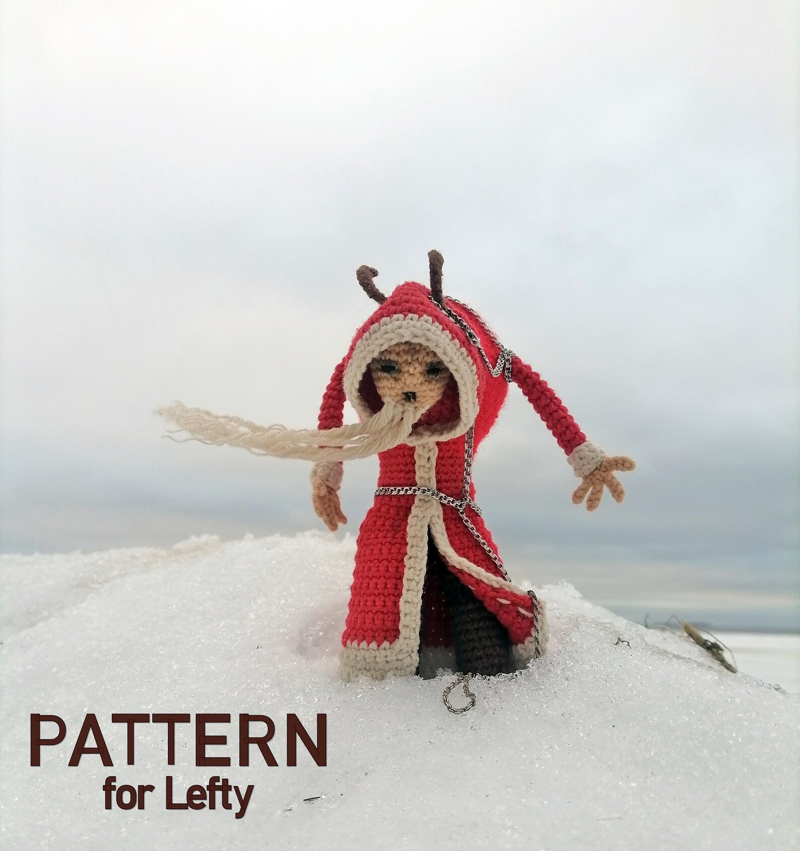 Krampus Doll PDF Crochet Pattern for Lefty Original Christmas Etsy