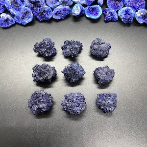 Azurite Geode Cluster, You Choose, Blue Crystal, Crystal of Power, Healing Gemstone, Crystal of Royalty