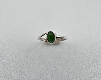 Oval Jade Ring - Size 5, 6 & 8