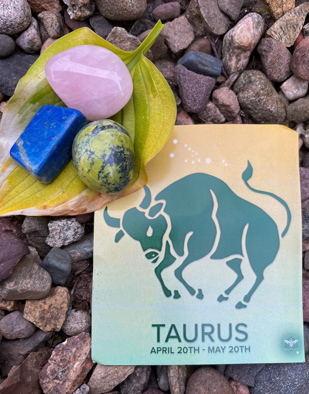 Taurus Crystals; Zodiac Crystals: Zodiac Crystal Bags Taurus