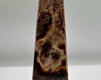Chocolate Calcite Tower