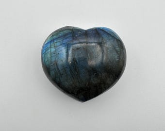 Labradorite Heart