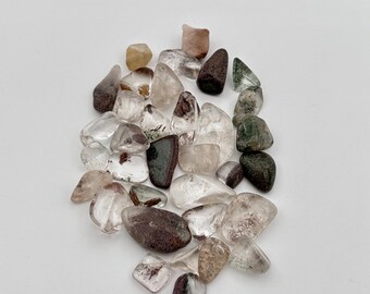 Lodalite/Garden Quartz Tumble