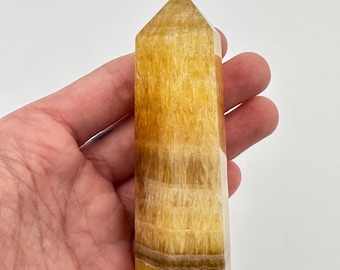 Yellow Fluorite Tower