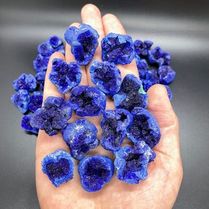 Azurite Geode, Blue Crystal, Crystal of Power, Healing Gemstone, Crystal of Royalty