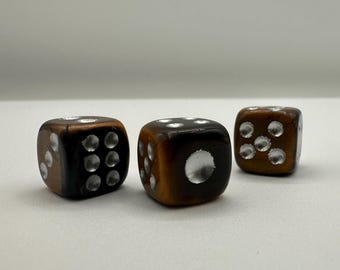 Tigers Eye Dice