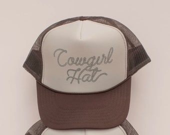 Cowgirl Hat Rope Trucker Hat