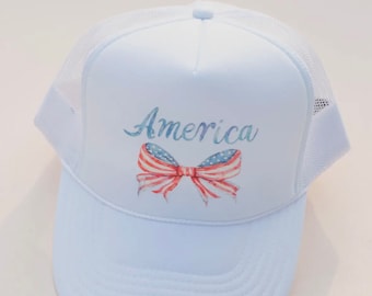 America Bow Trucker Hat