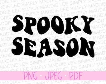 Spooky Season Files | PNG, JPEG, PDF Files