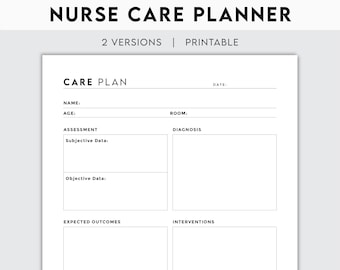 Krankenschwester Pflegeplaner | Klinische Unterlagen der Patientenbefragung | Apotheken-Organizer-Vorlage