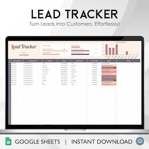 Responsabile del cliente Lead CRM Tracker Gestione dei lead Registro delle comunicazioni Foglio di calcolo aziendale Monitoraggio dei clienti Fogli Google