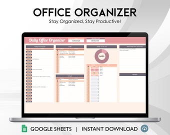 Daily Work Planner: Priority Matrix, Task Tracker (Google Sheets)