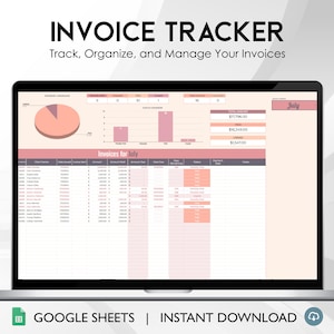 Invoice Tracker Client Lead Business Income Template Bookkeeping Reseller Spreadsheet Sales Tracker Accounting CRM