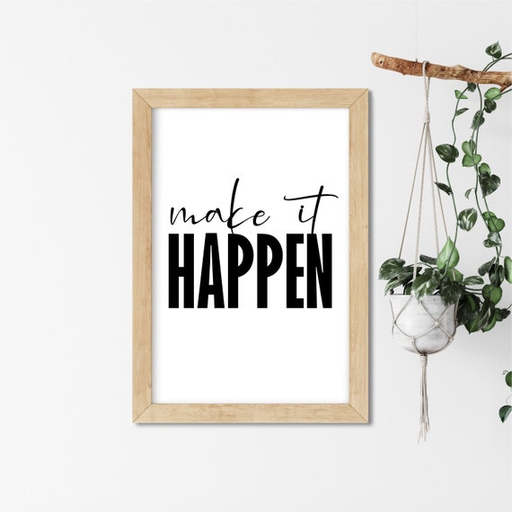 Modern Wall Art Office Decor Office Wall Art Make İt Etsy