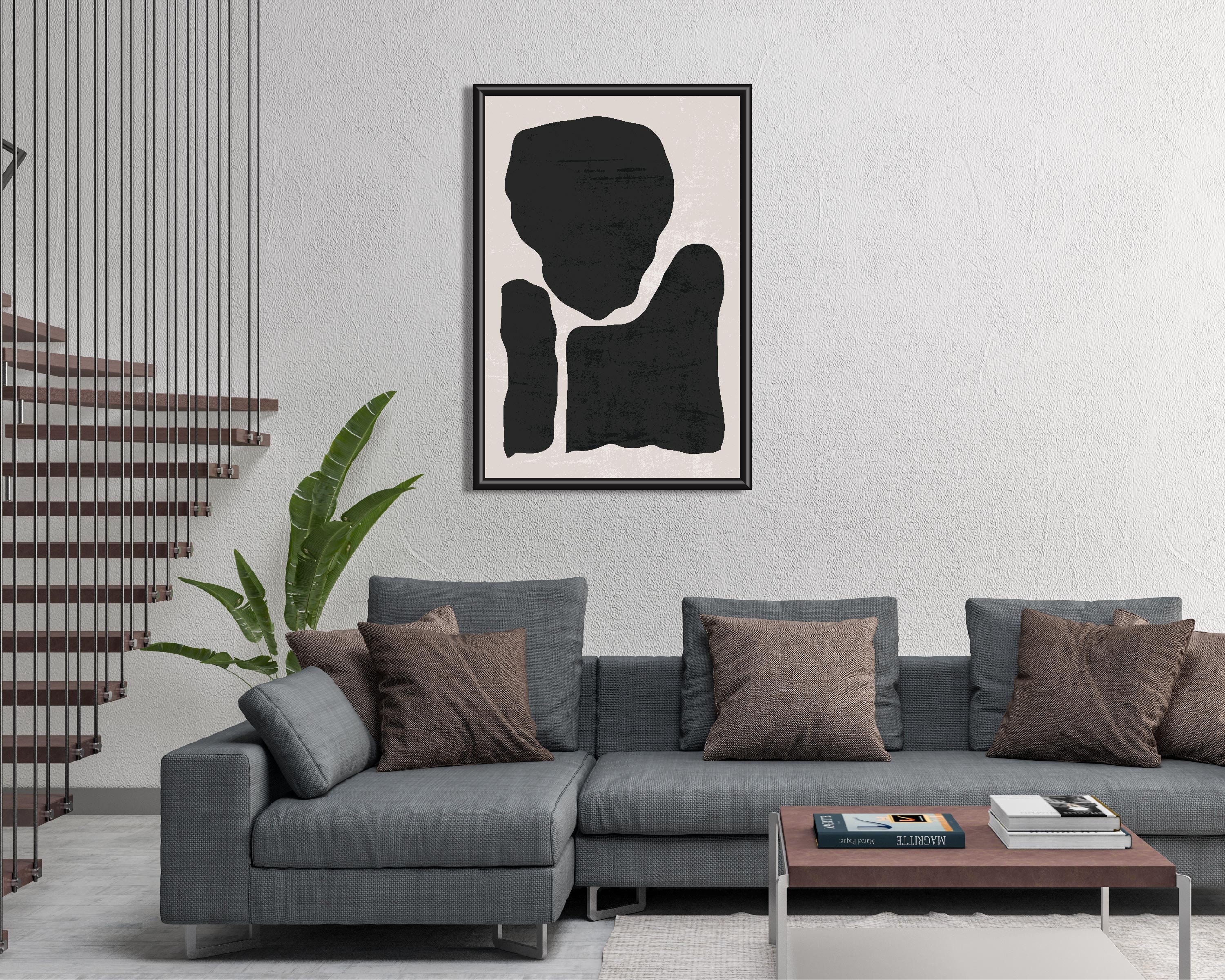 Contemporary Art Scandinavian Decor Printable Wall Art | Etsy