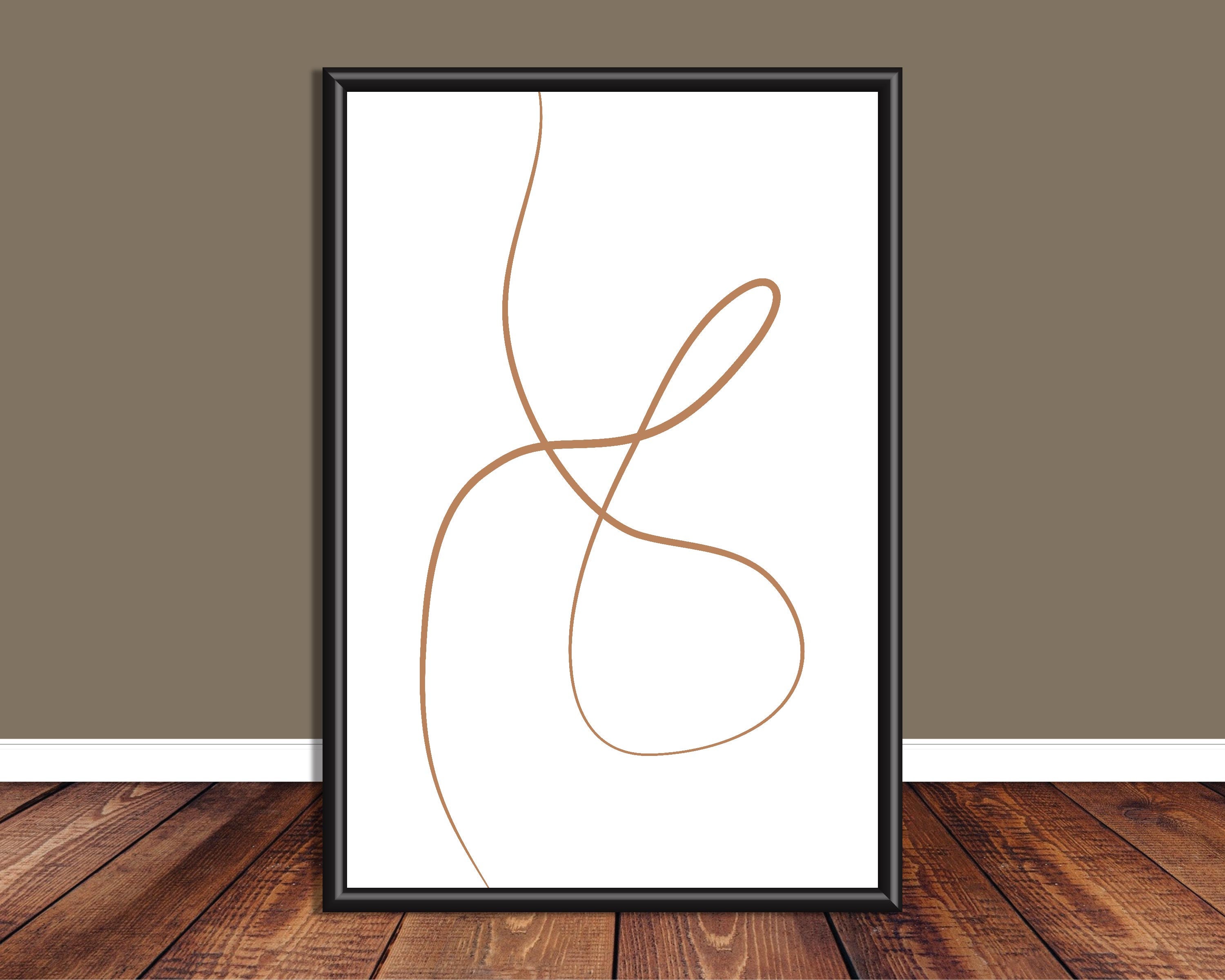 Arte de pared de la sala de estar impresión de arte | Etsy