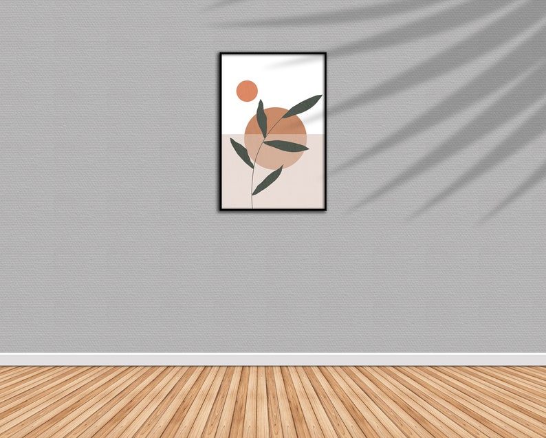 Neutral Poster Boho Minimalist Art Terracotta Print Abstract Art Print Boho Decor Boho Poster Boho Wall Art Boho Decor Print Modern Wall Art