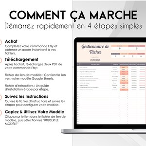 Google Sheets Aktivitetshanterare | Aktivitetsspårare (digital nedladdning) bild 5