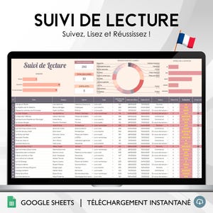 Suivi de lecture | Carnet de conférence | Feuilles de calcul Google | Liste de livres | Exposé sur l'outil | Agenda Livre