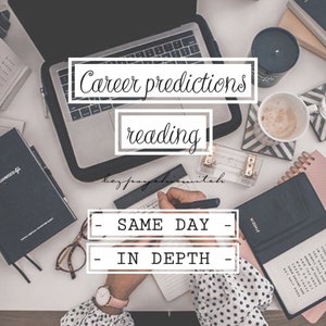 SAME DAY career predictions, career reading, career path/guidance, life purpose | in DEPTH tarot psychic reading **please read description**
